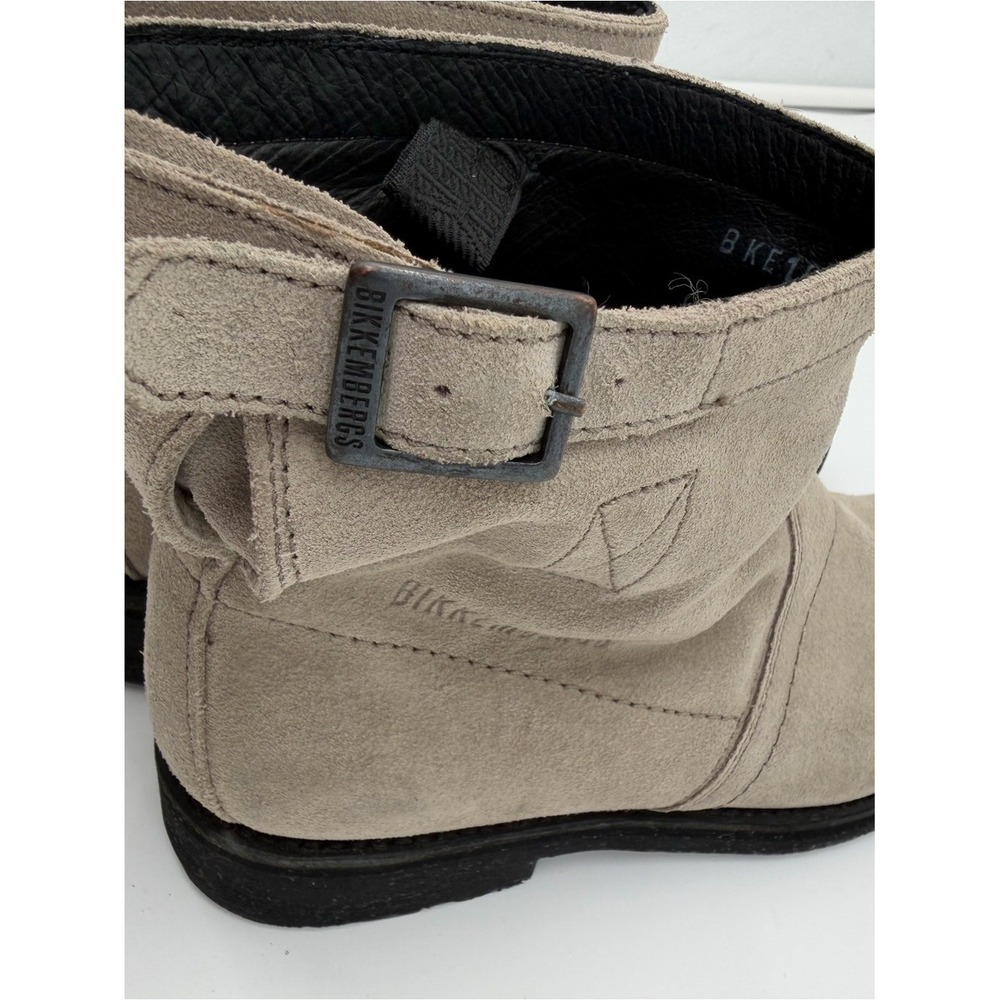 Bikkemburg Stone Suede Ankle Boots with Buckle size 38/7 - Picture 8 of 11